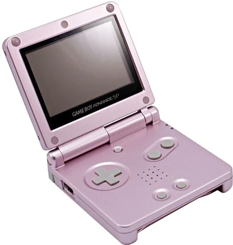 Nintendo Game Boy Advance GBA SP Pearl Pink Handheld Console Ags-101 (