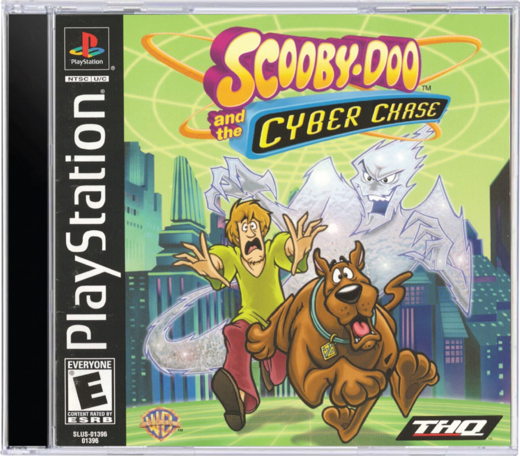 Scooby Doo Cyber Chase For Sony Playstation 1 Ps1 Tvgc 0858