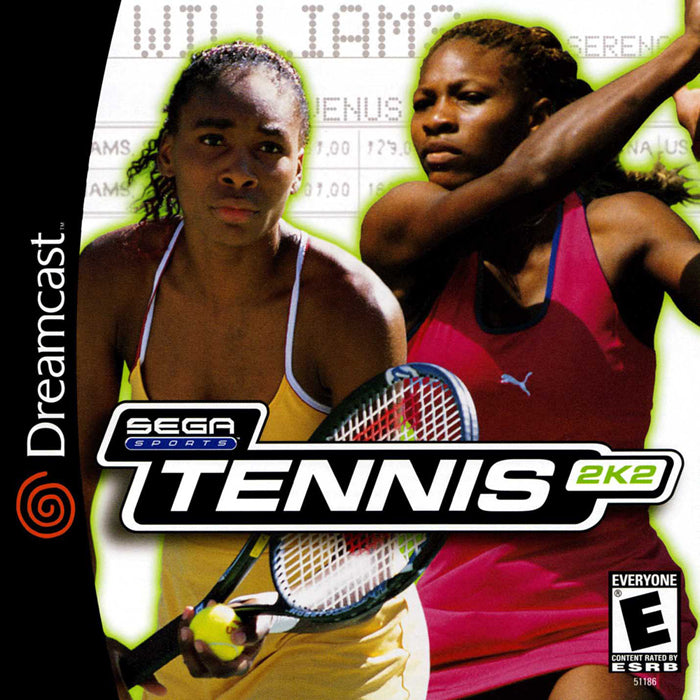 Tennis 2K2 - Sega Dreamcast
