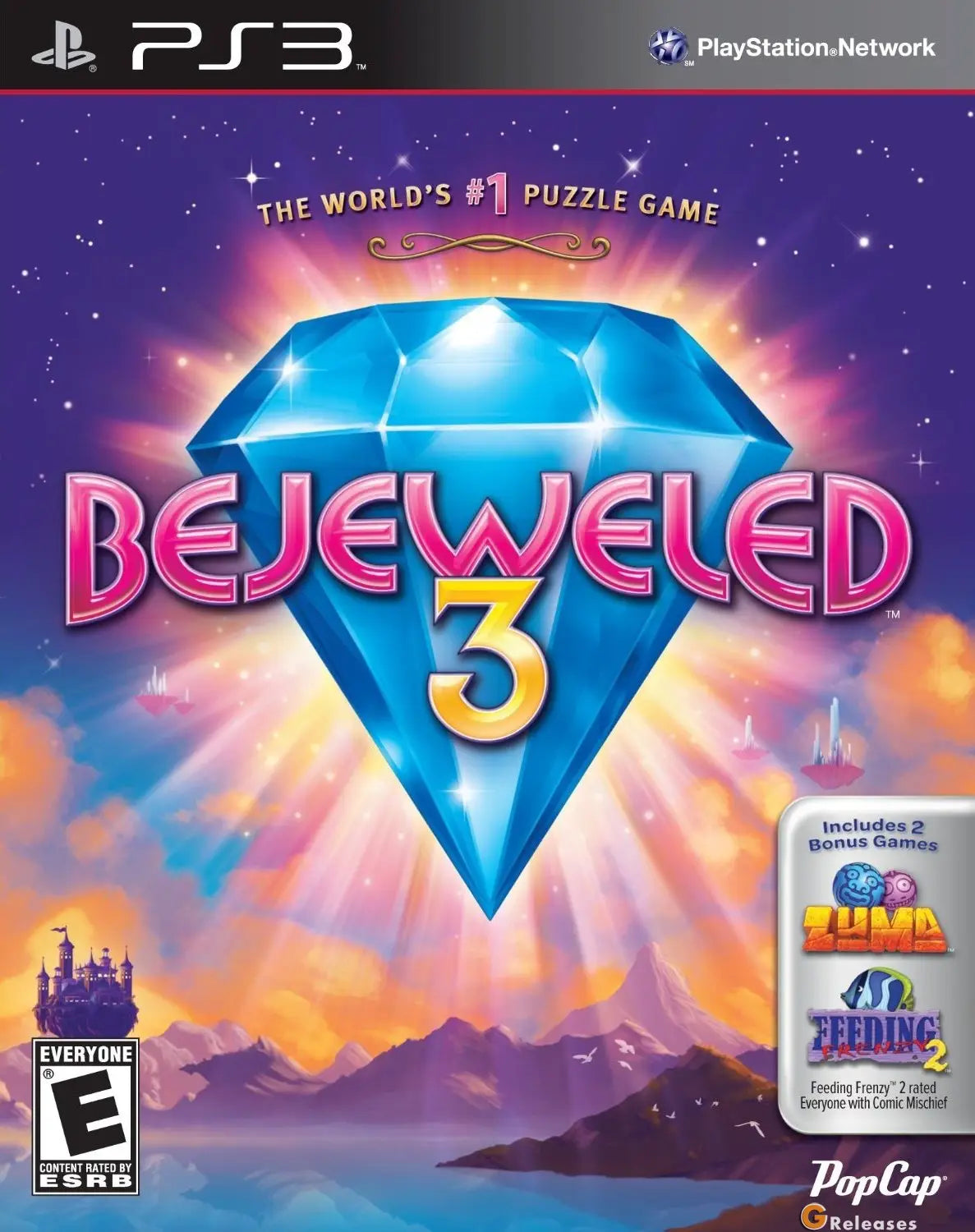 Bejeweled 3 - Sony PlayStation 3 (PS3)