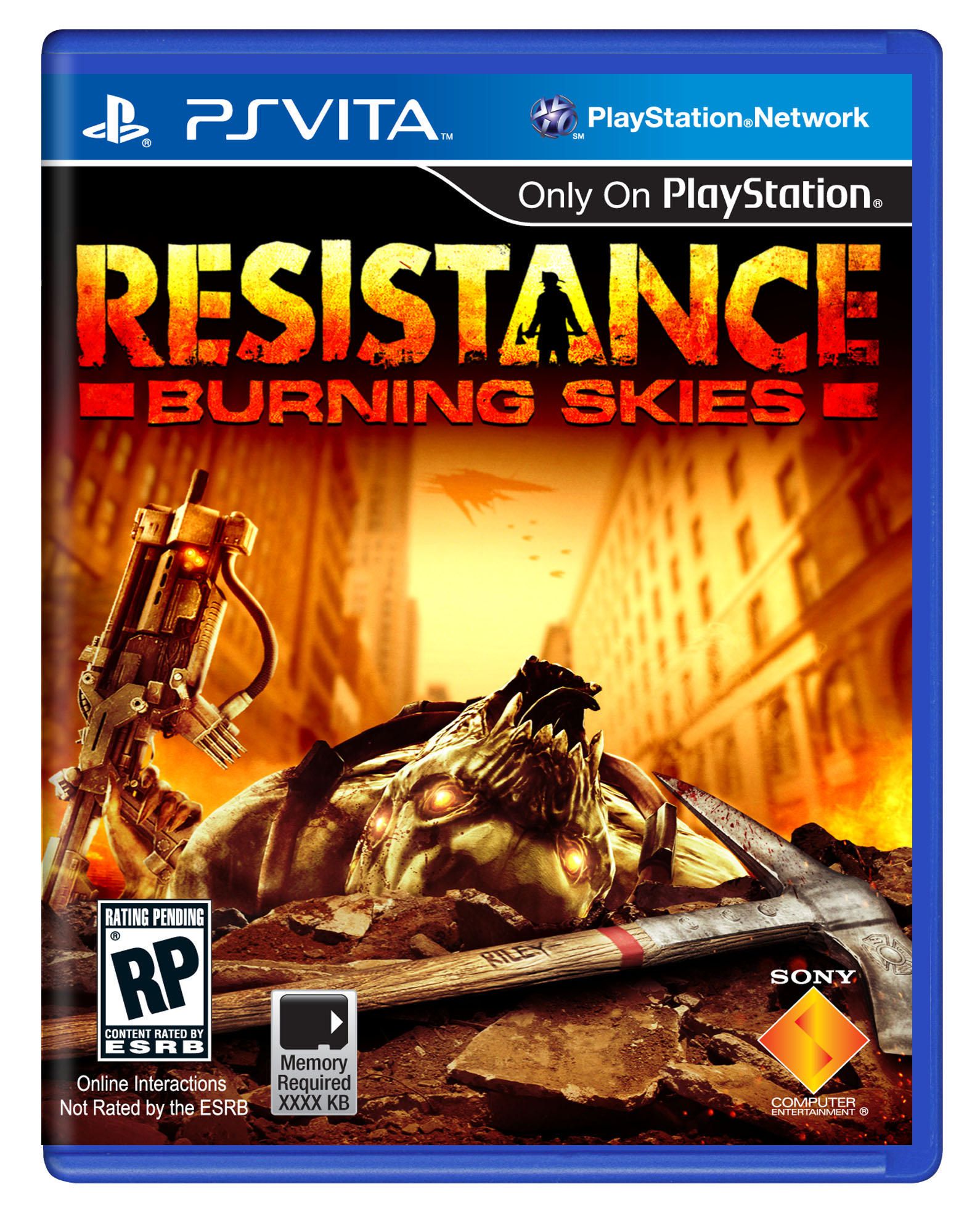 Resistance Burning Skies - Sony PS Vita