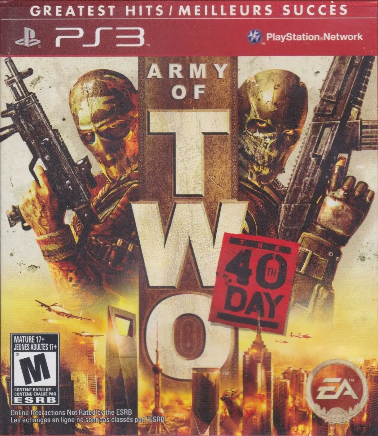 Army of Two The 40th Day - Sony PlayStation 3 (PS3)