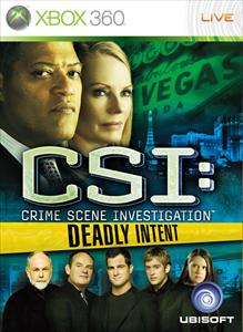 CSI Crime Scene Investigation Deadly Intent - Microsoft Xbox 360