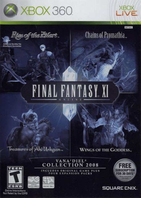 Final Fantasy XI Vana'diel Collection 2008 - Microsoft Xbox 360