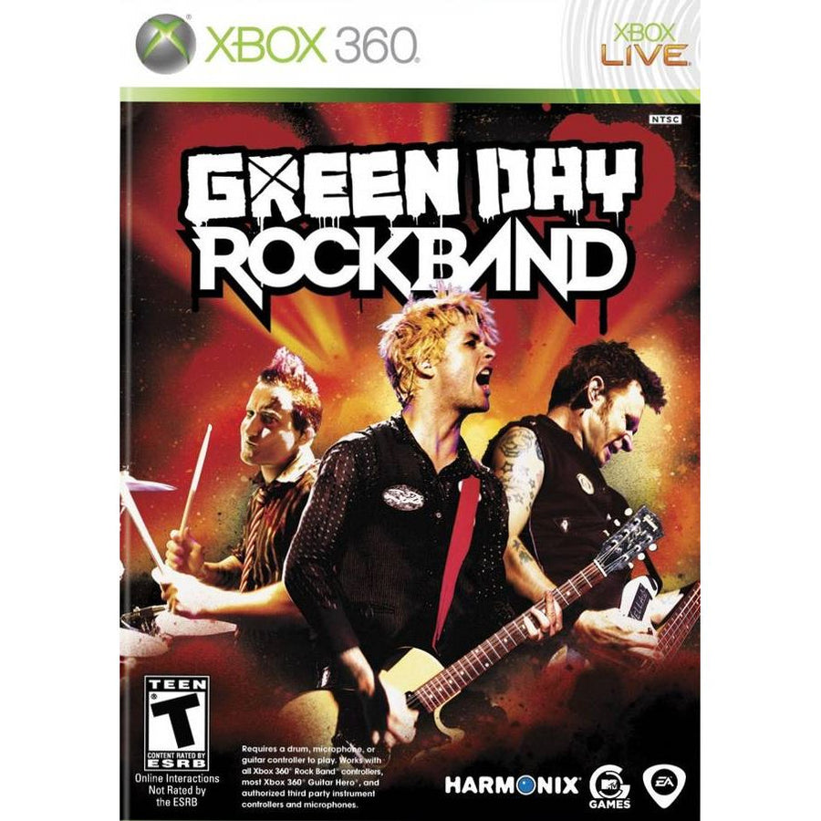 Green Day Rock Band - Microsoft Xbox 360