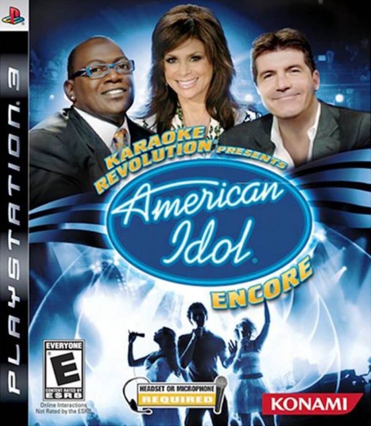 Karaoke Revolution Presents American Idol Encore - Sony PlayStation 3 (PS3)