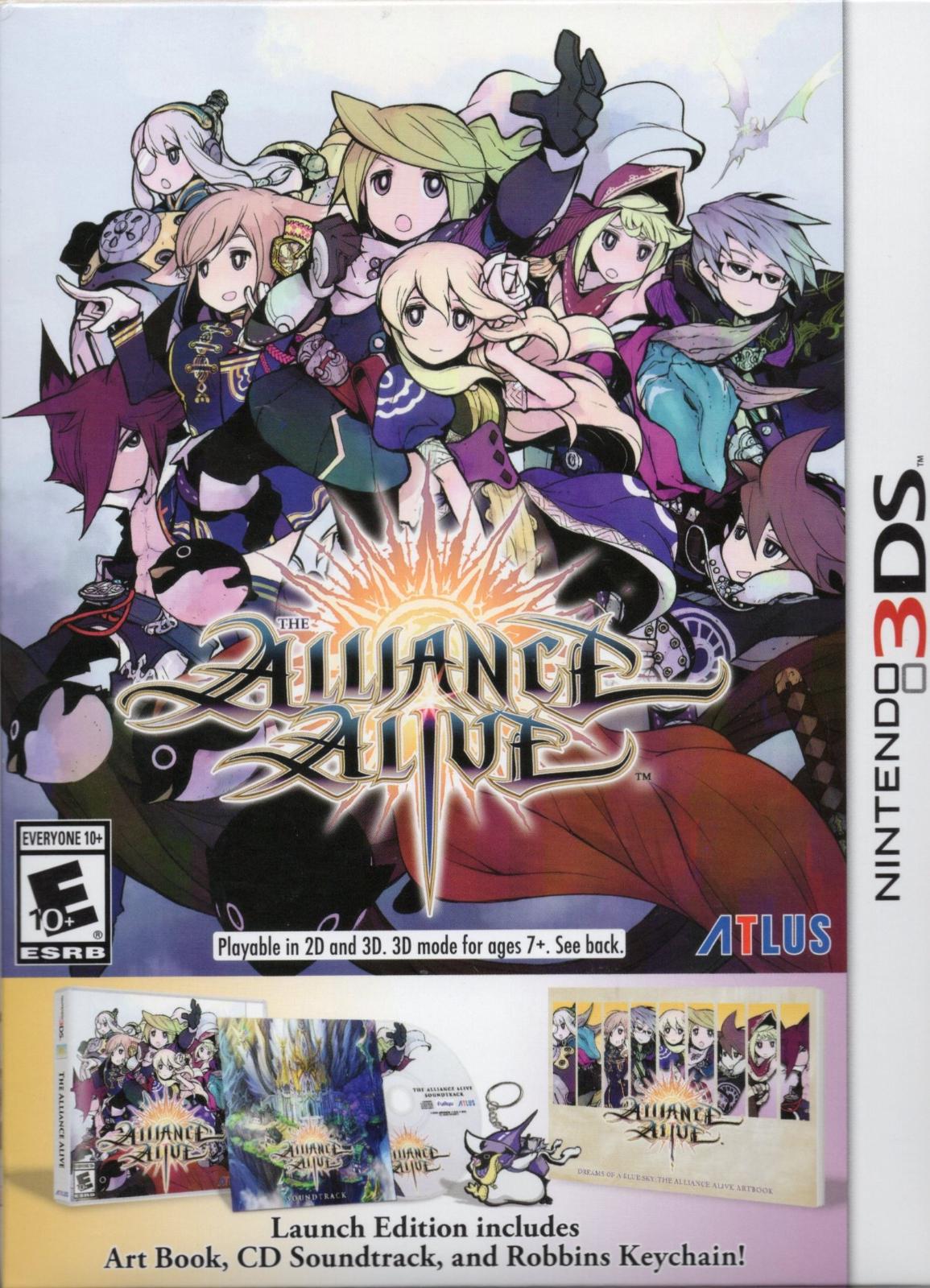 Alliance Alive (Launch Edition) - Nintendo 3DS