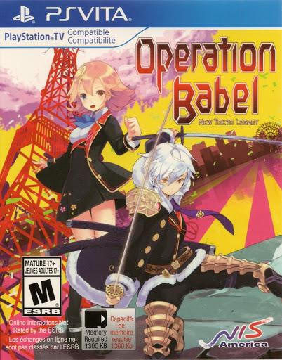 Operation Babel New Tokyo Legacy - Sony PS Vita