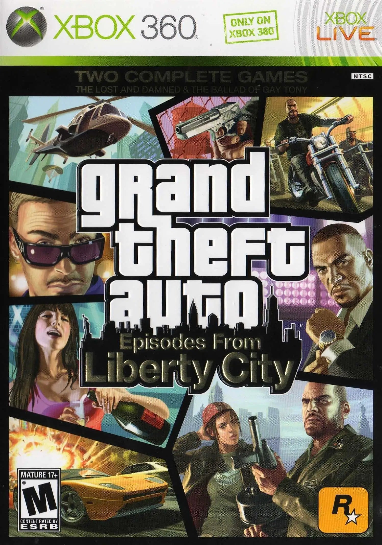 Grand Theft Auto GTA Episodes from Liberty City - Microsoft Xbox 360