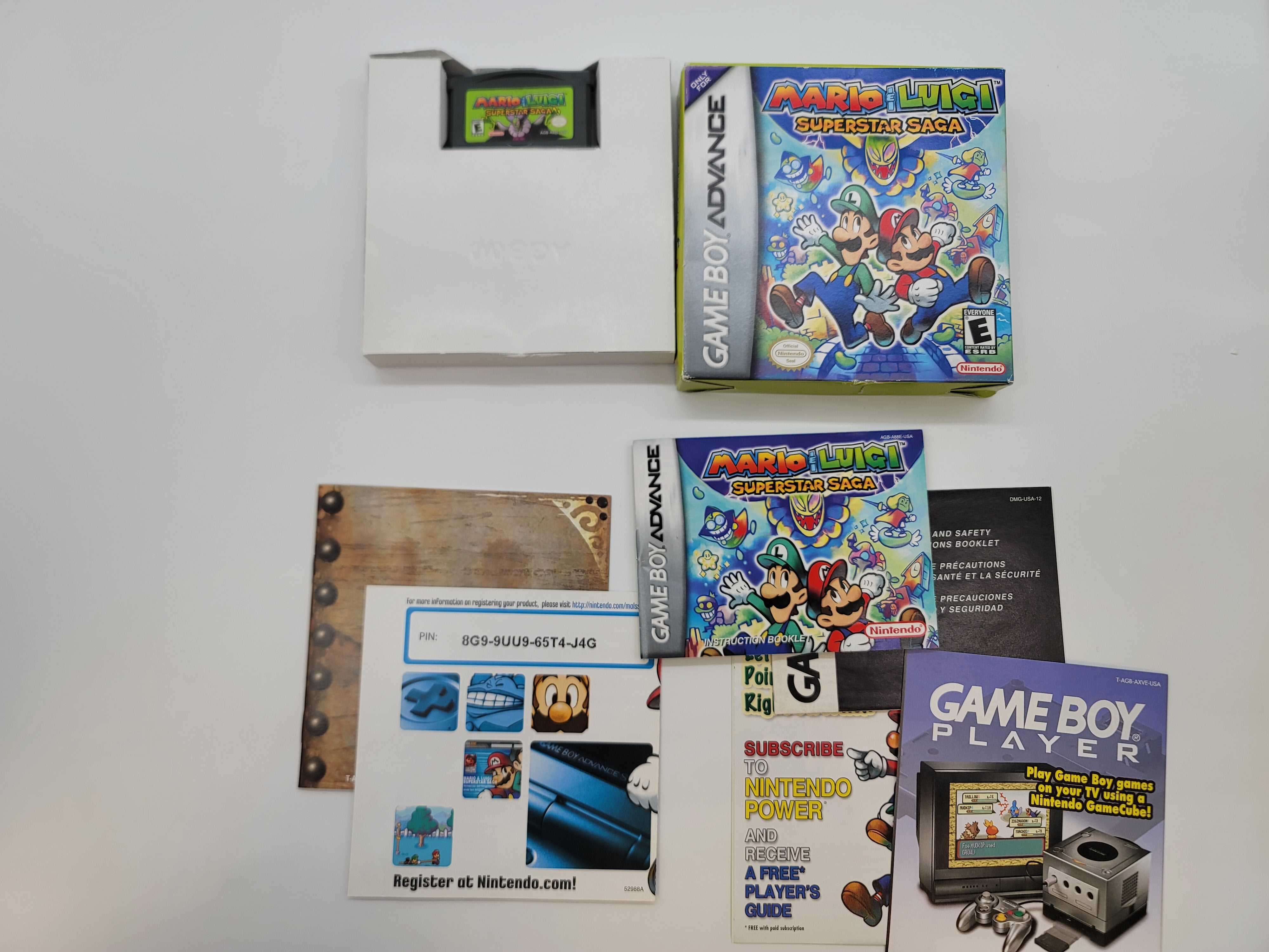 Mario and Luigi Superstar Saga - Nintendo Game Boy Advance