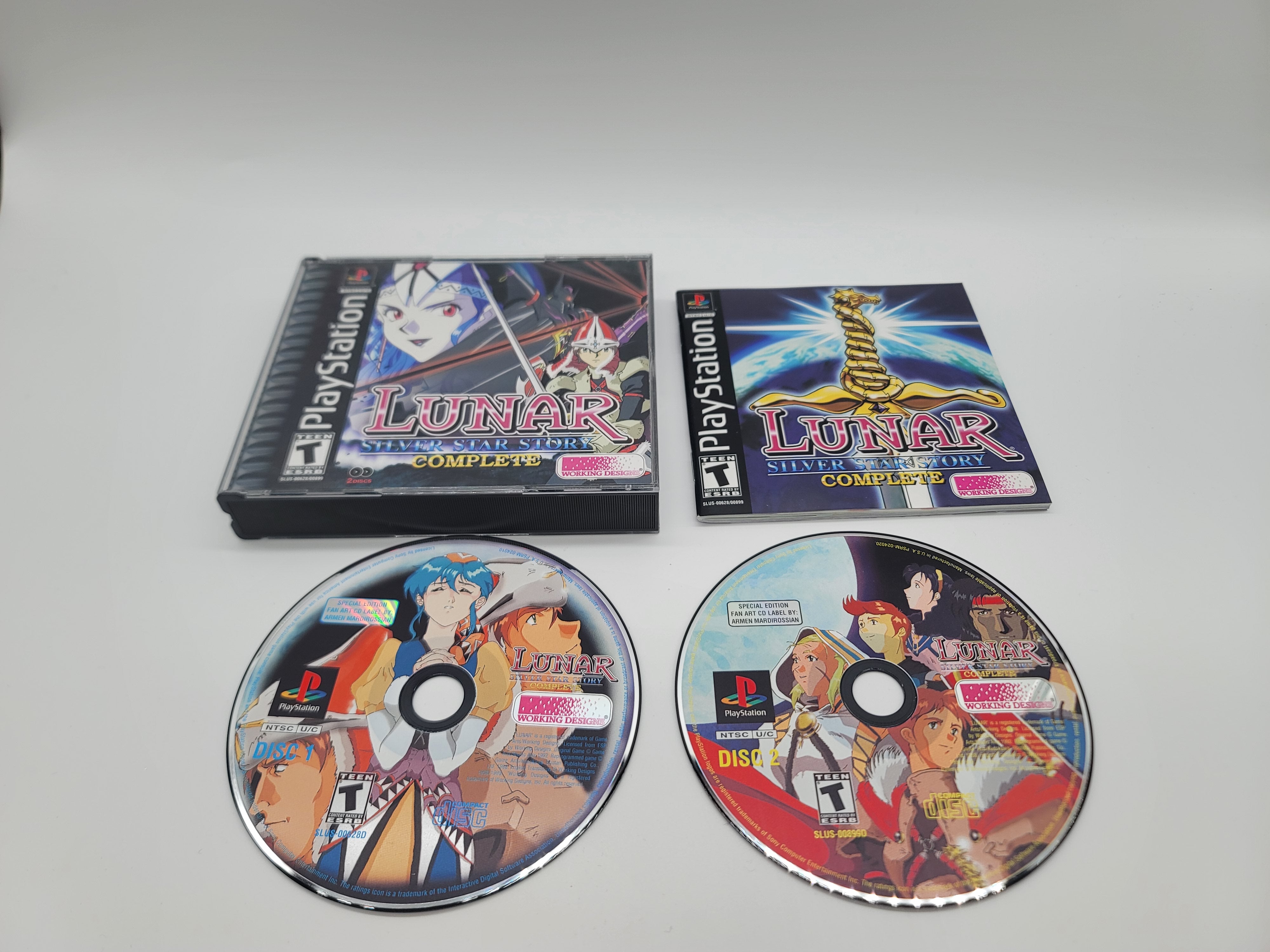 Lunar Silver Star Story Complete - Sony PlayStation 1 (PS1)