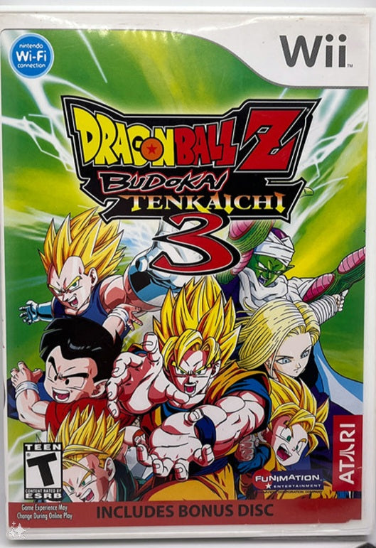 Dragon Ball Z Budokai Tenkaichi 3 - Nintendo Wii