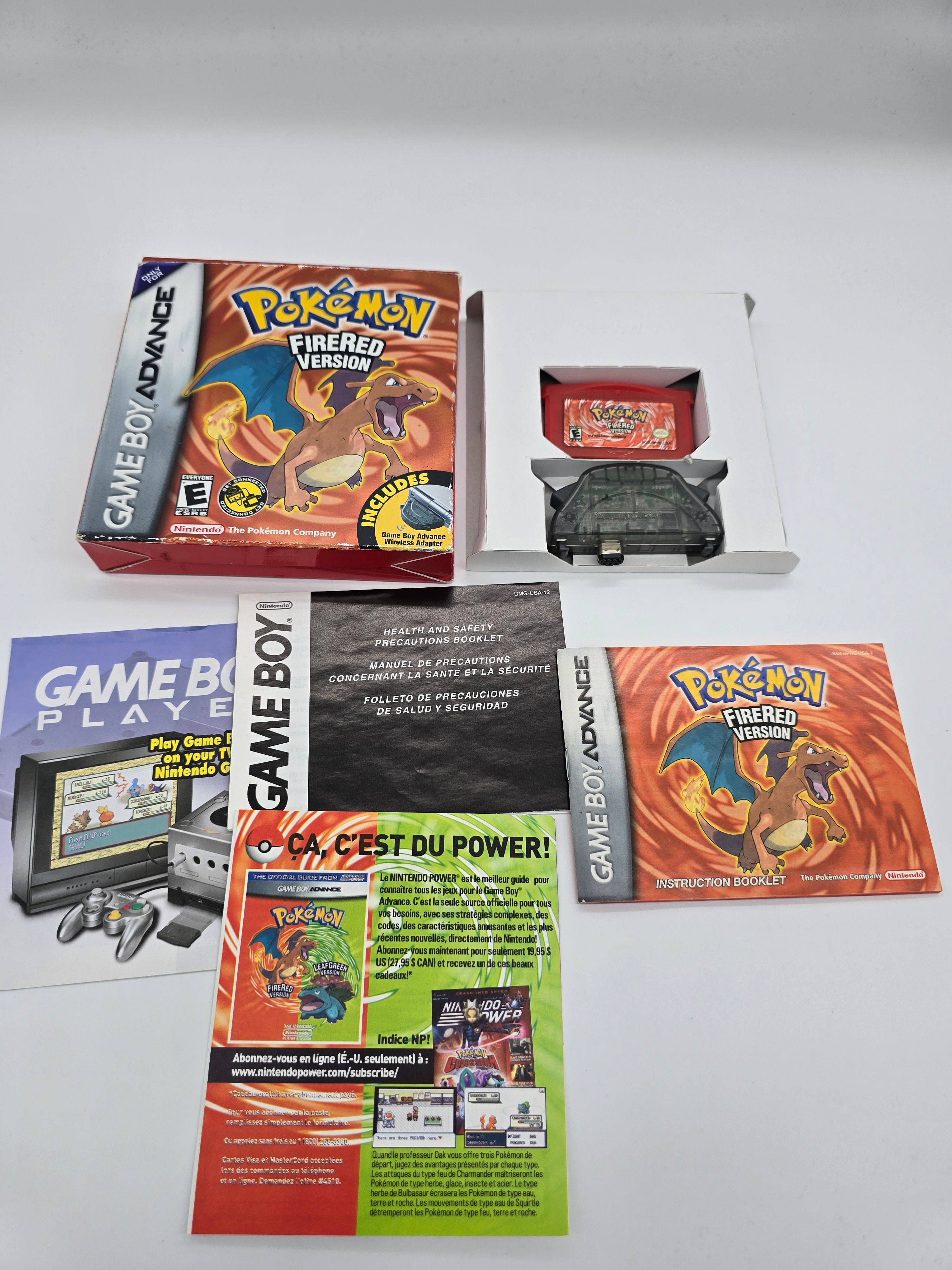 Pokemon Fire Red - Nintendo Game Boy Advance