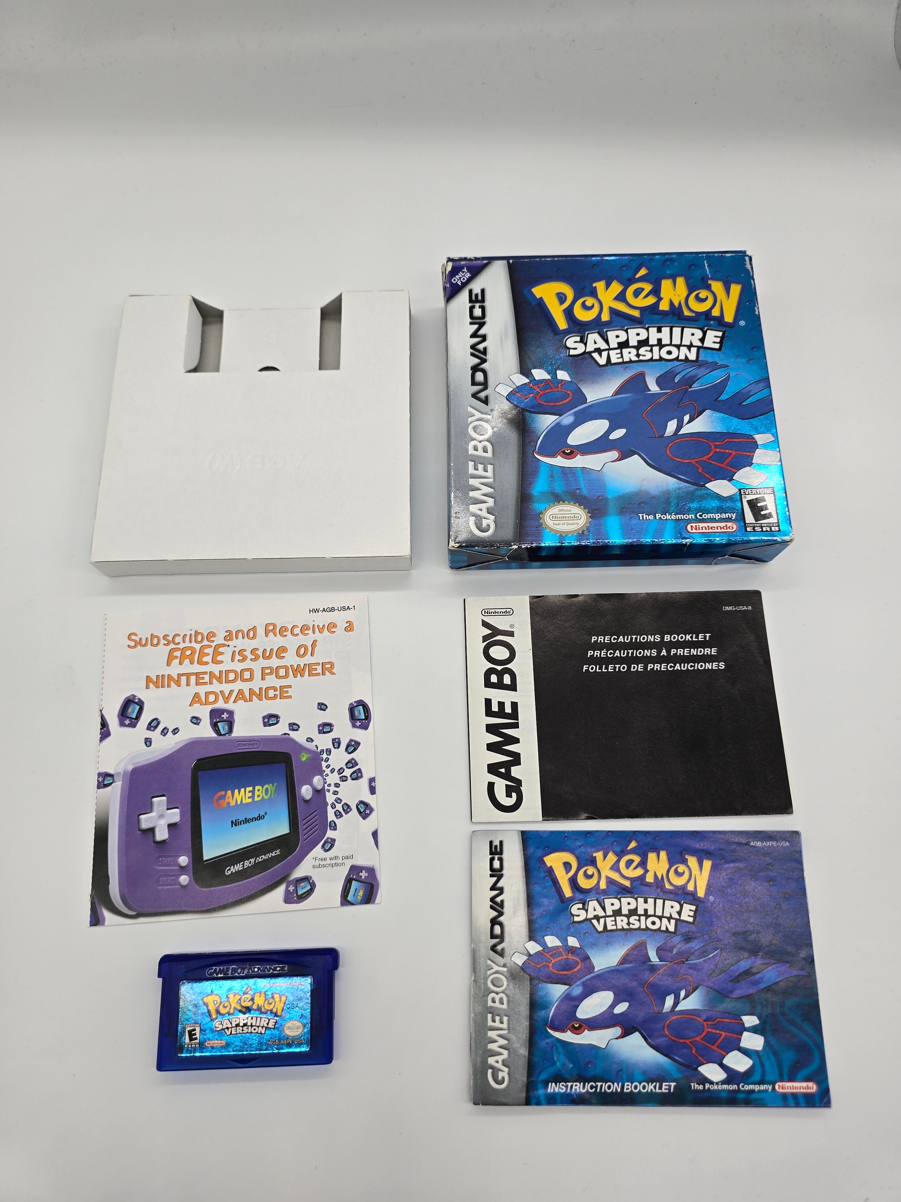 Pokemon Sapphire - Nintendo Game Boy Advance