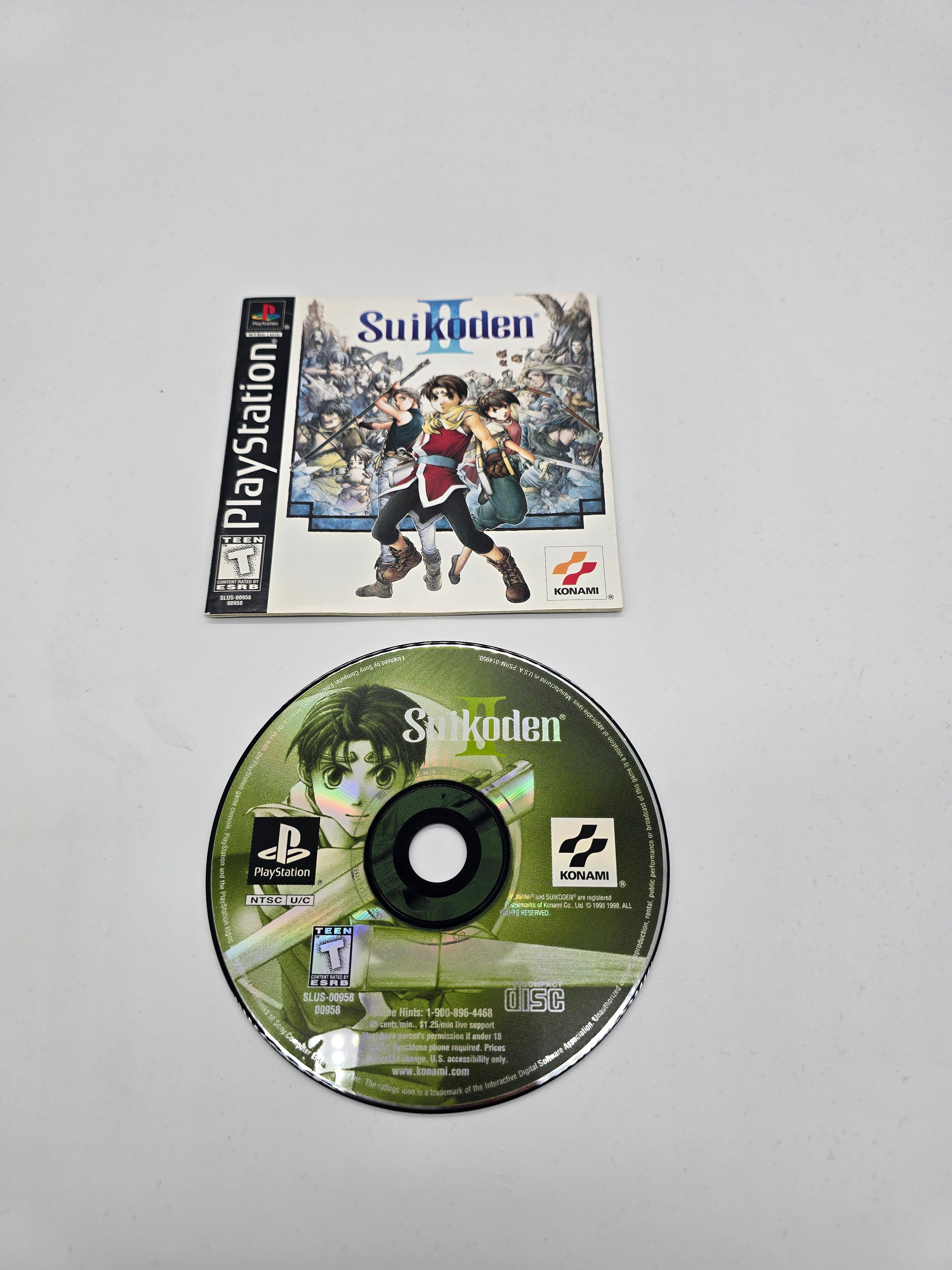 Suikoden II - Sony PlayStation 1 (PS1)