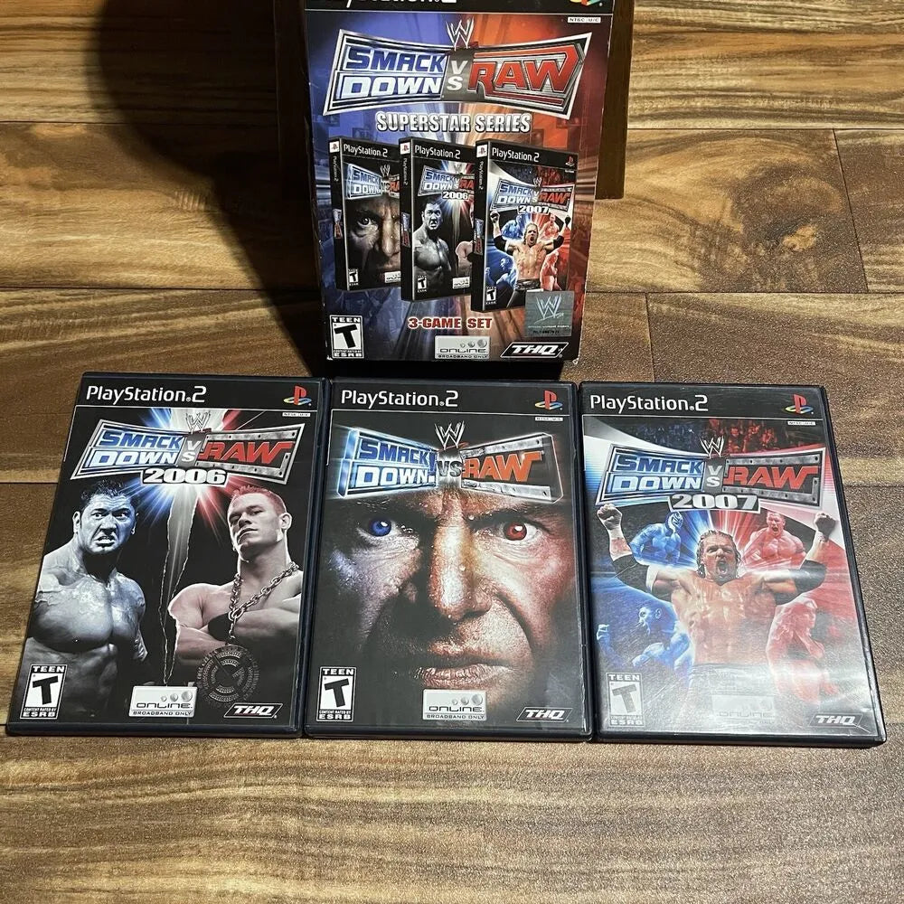 WWE Smackdown vs Raw Superstar Series - Sony PlayStation 2 (PS2)