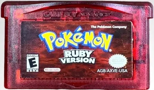 Pokemon Ruby - Nintendo Game Boy Advance