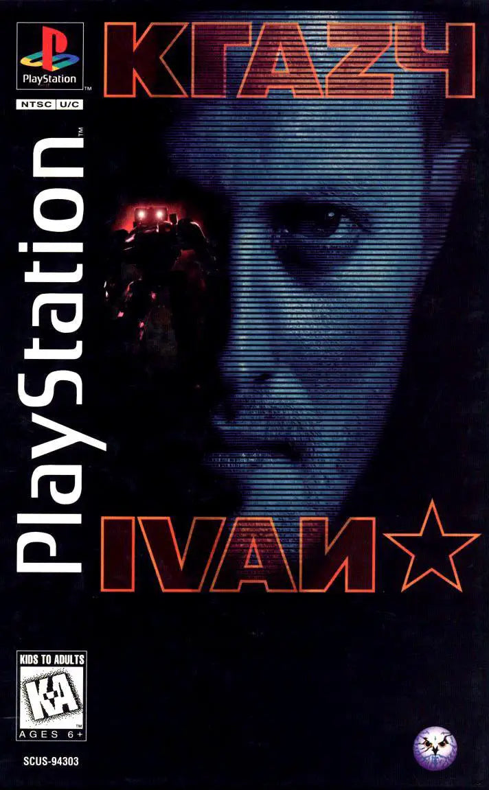 Krazy Ivan Long Box - Sony PlayStation 1 (PS1)