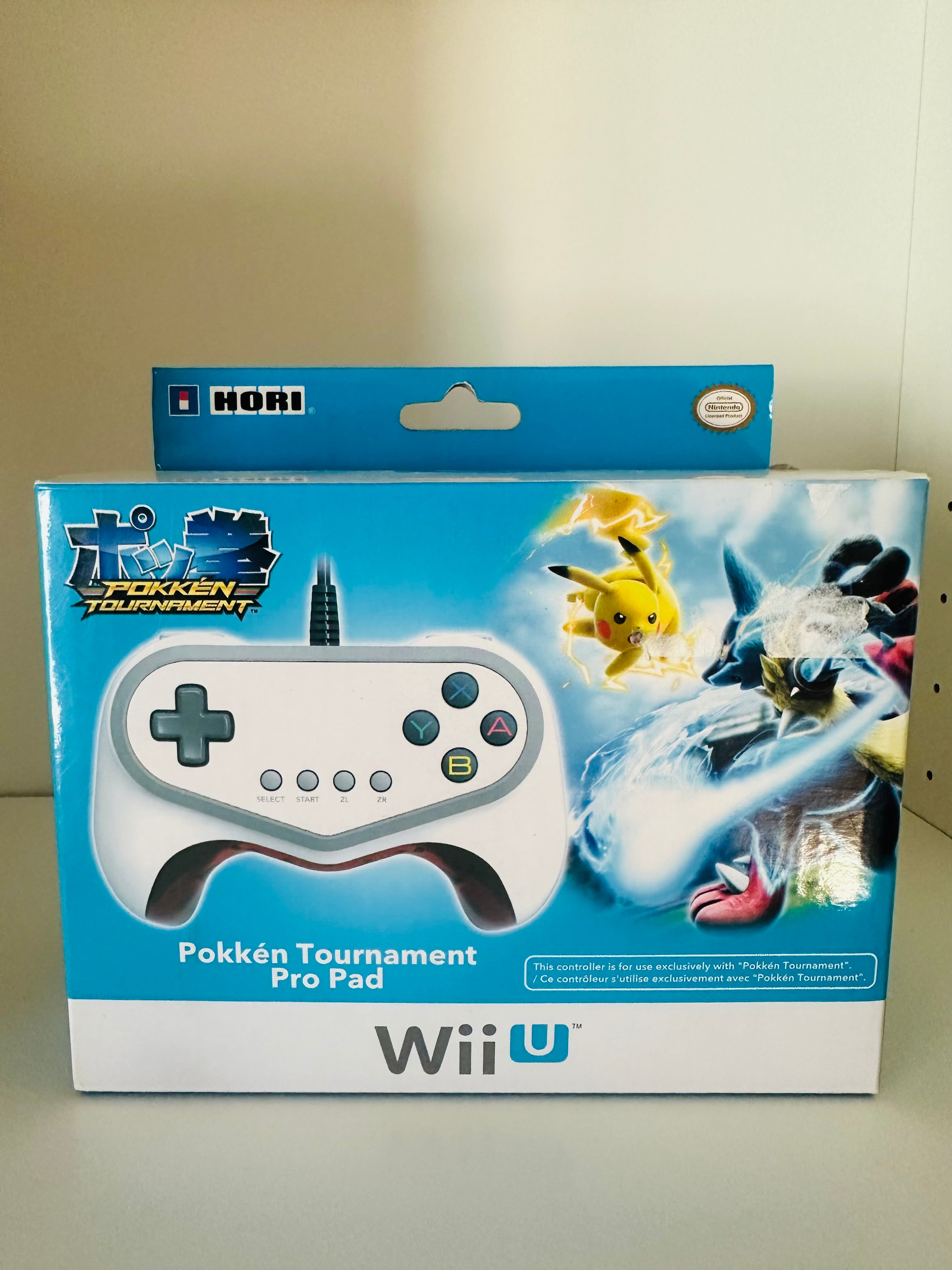 NEW Pokken Tournament Pro Pad Controller for Nintendo Wii U (HORI) Pokemon