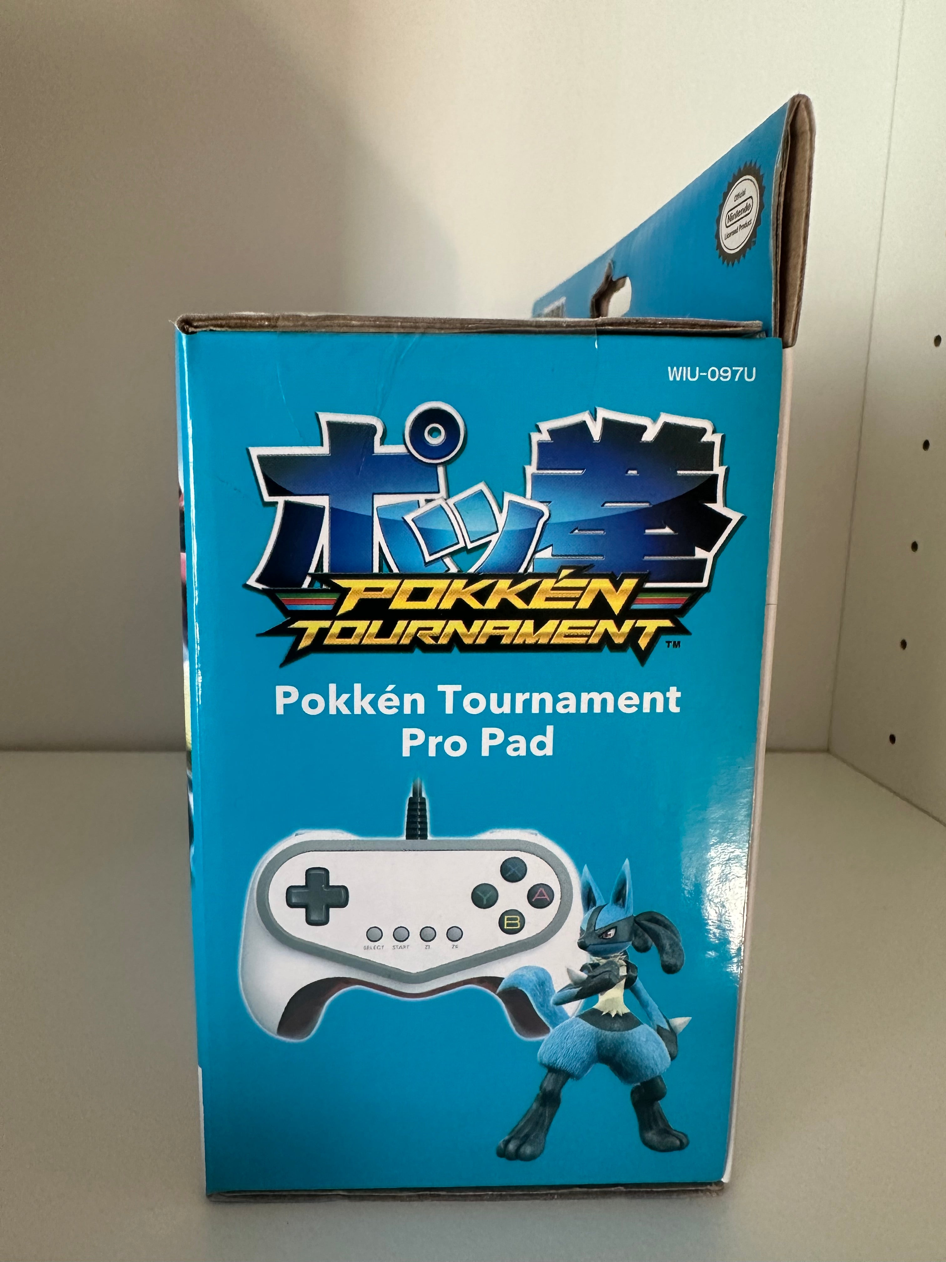 NEW Pokken Tournament Pro Pad Controller for Nintendo Wii U (HORI) Pokemon