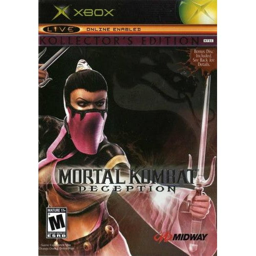 Mortal Kombat Deception Kollector's Edition Mileena Version - Microsoft Xbox