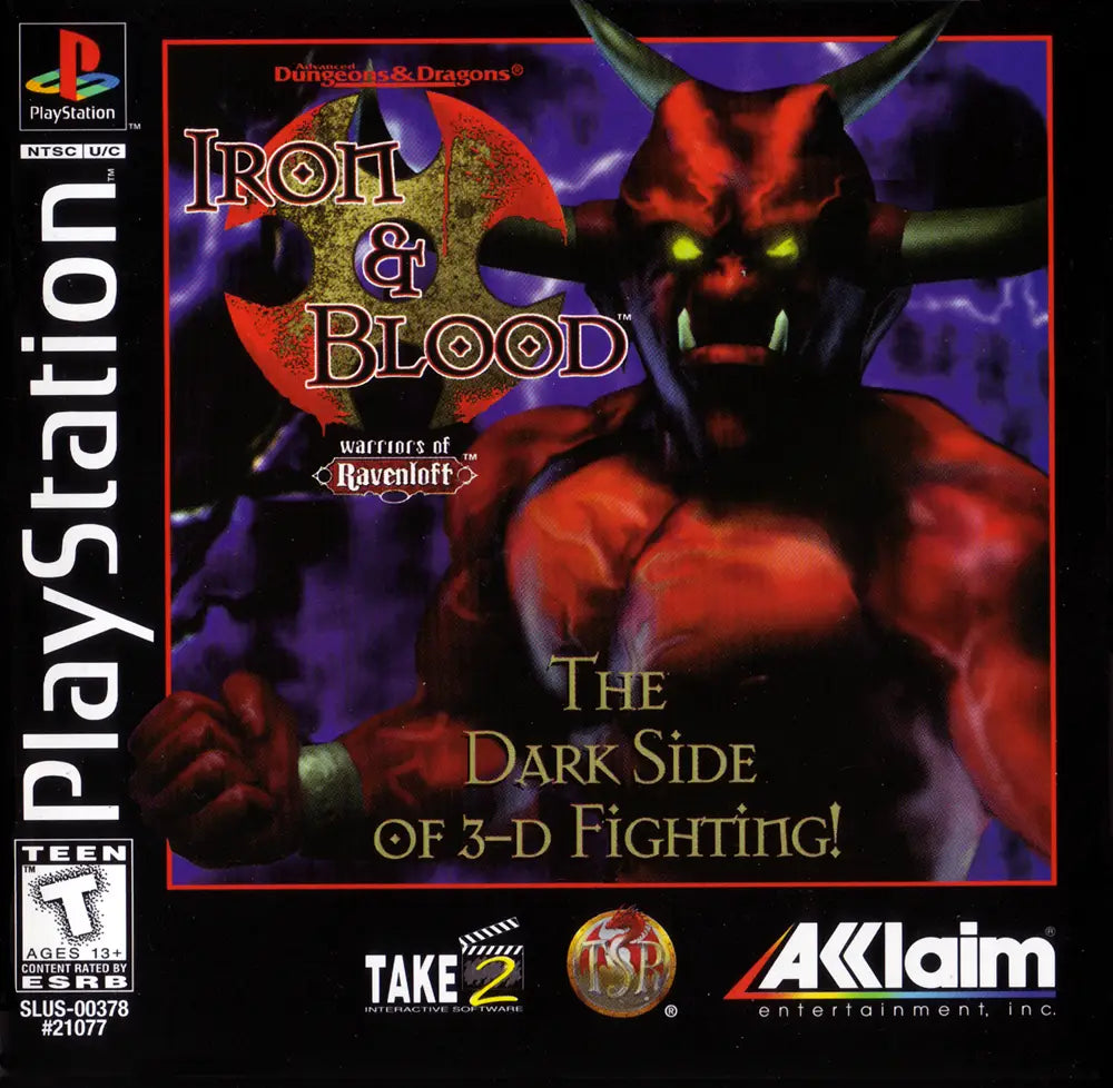 Iron and Blood - Sony PlayStation 1 (PS1)