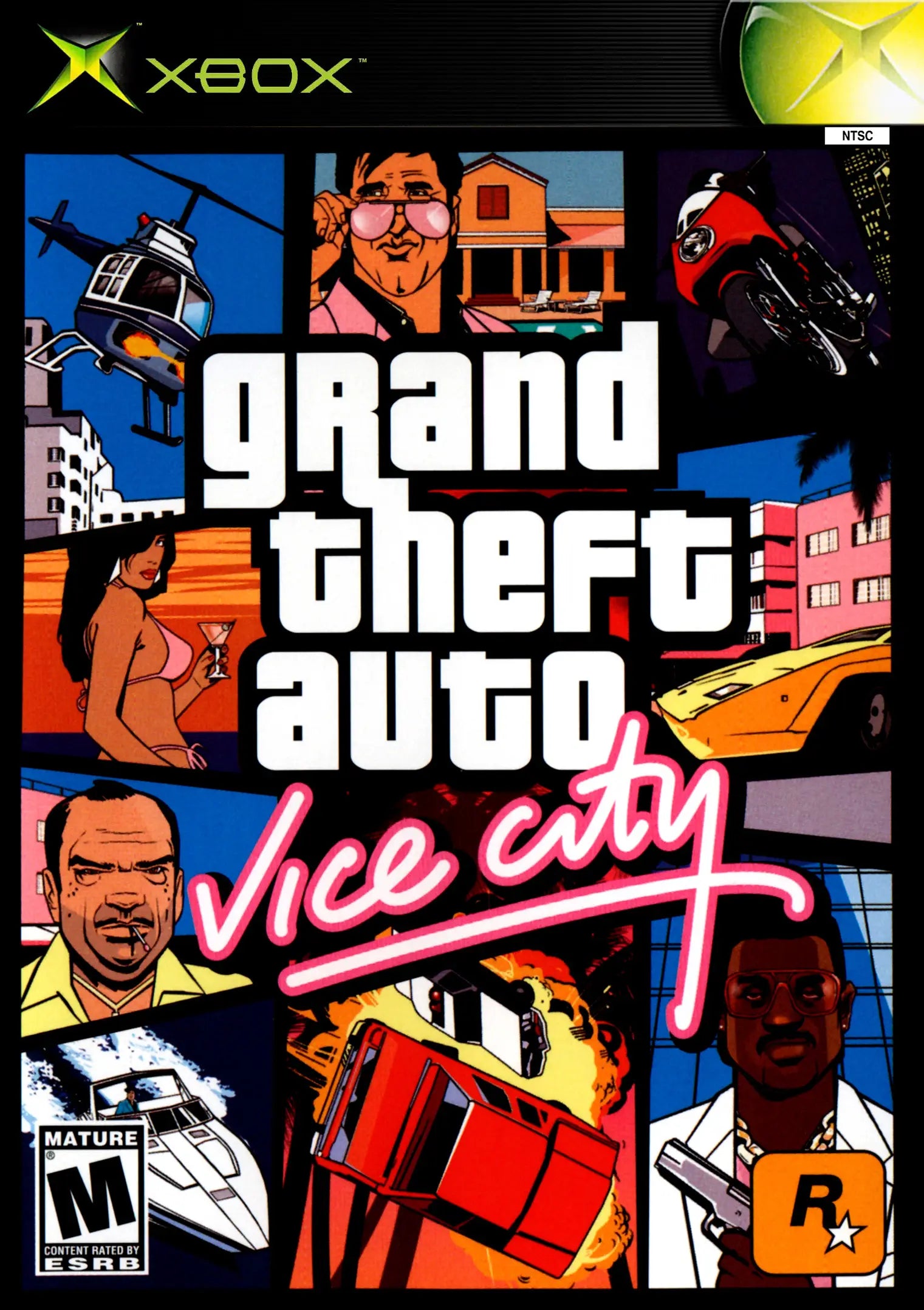 Grand Theft Auto GTA Vice City - Microsoft Xbox