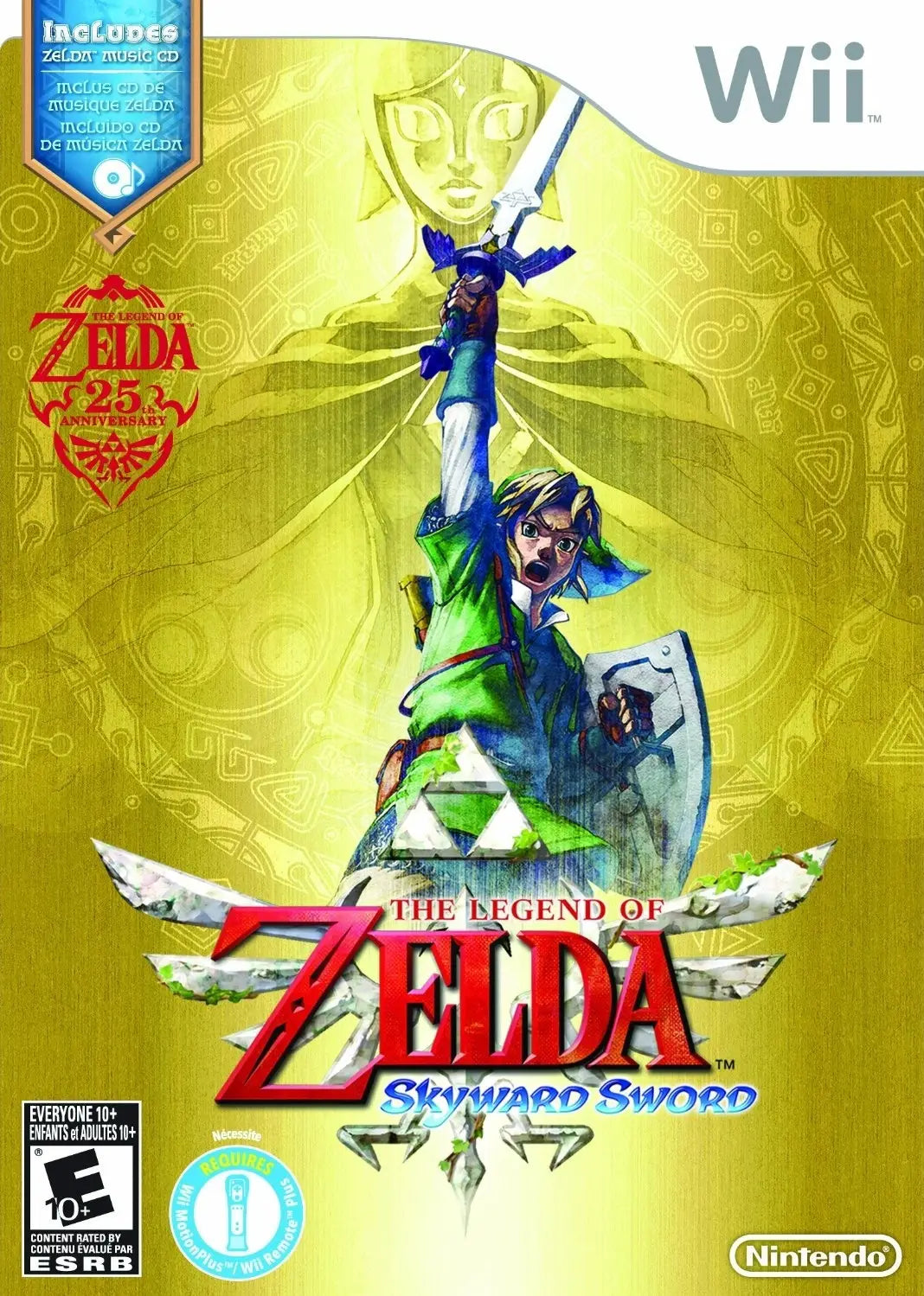 The Legend of Zelda Skyward Sword: Music Disc Included - Nintendo Wii