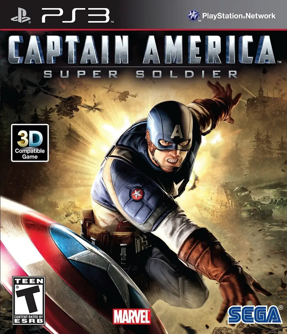 Captain America Super Soldier - Sony PlayStation 3 (PS3)