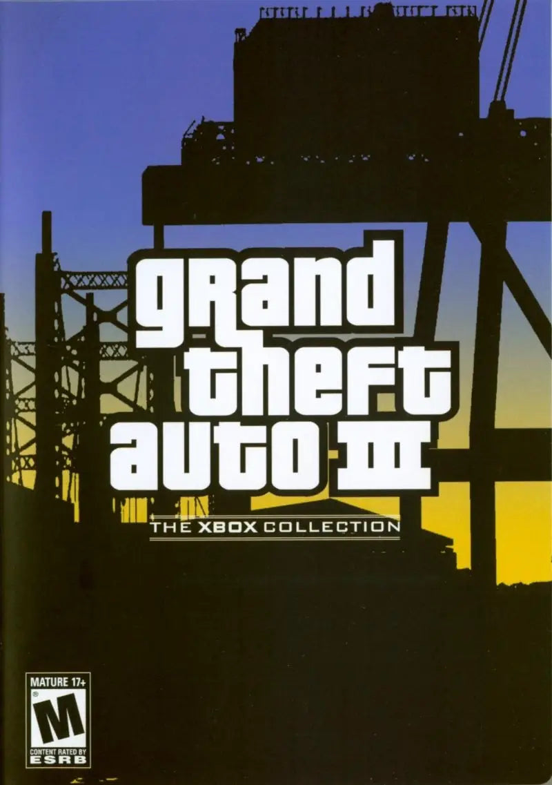 Grand Theft Auto GTA III - Microsoft Xbox