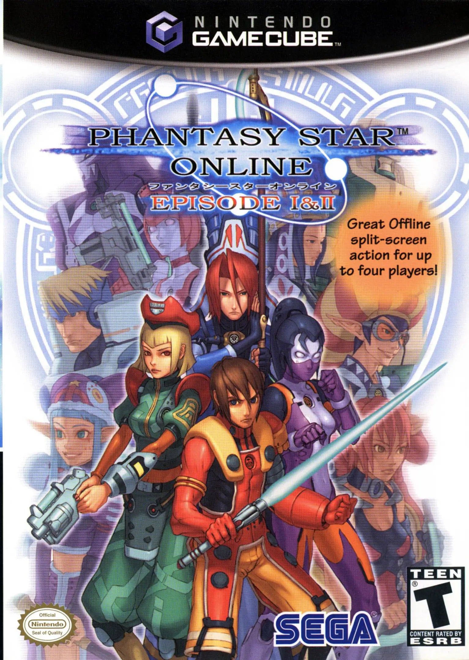 Phantasy Star Online Episode I & II - Nintendo GameCube