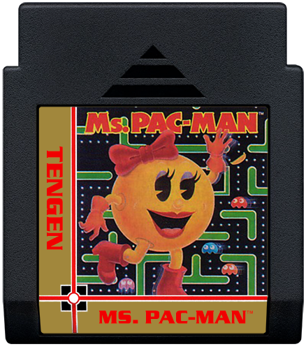 Ms. Pac-Man Tengen - Nintendo NES