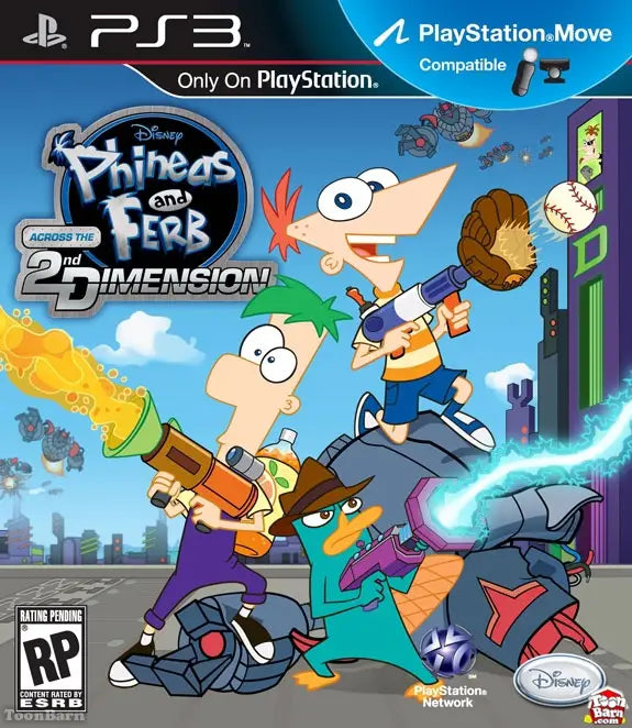 Phineas and Ferb Across the 2nd Dimension - Sony PlayStation 3 (PS3)