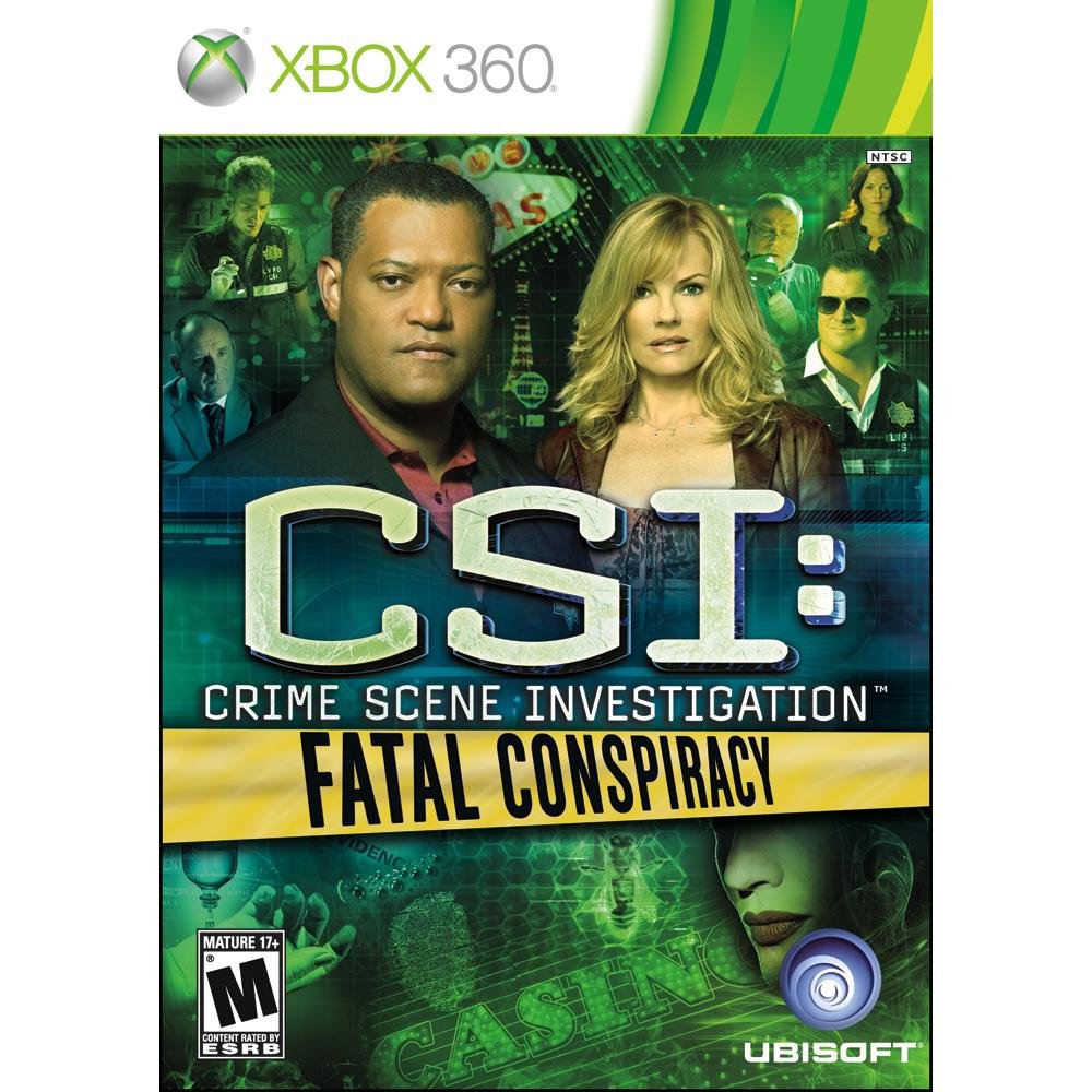 CSI Fatal Conspiracy - Microsoft Xbox 360