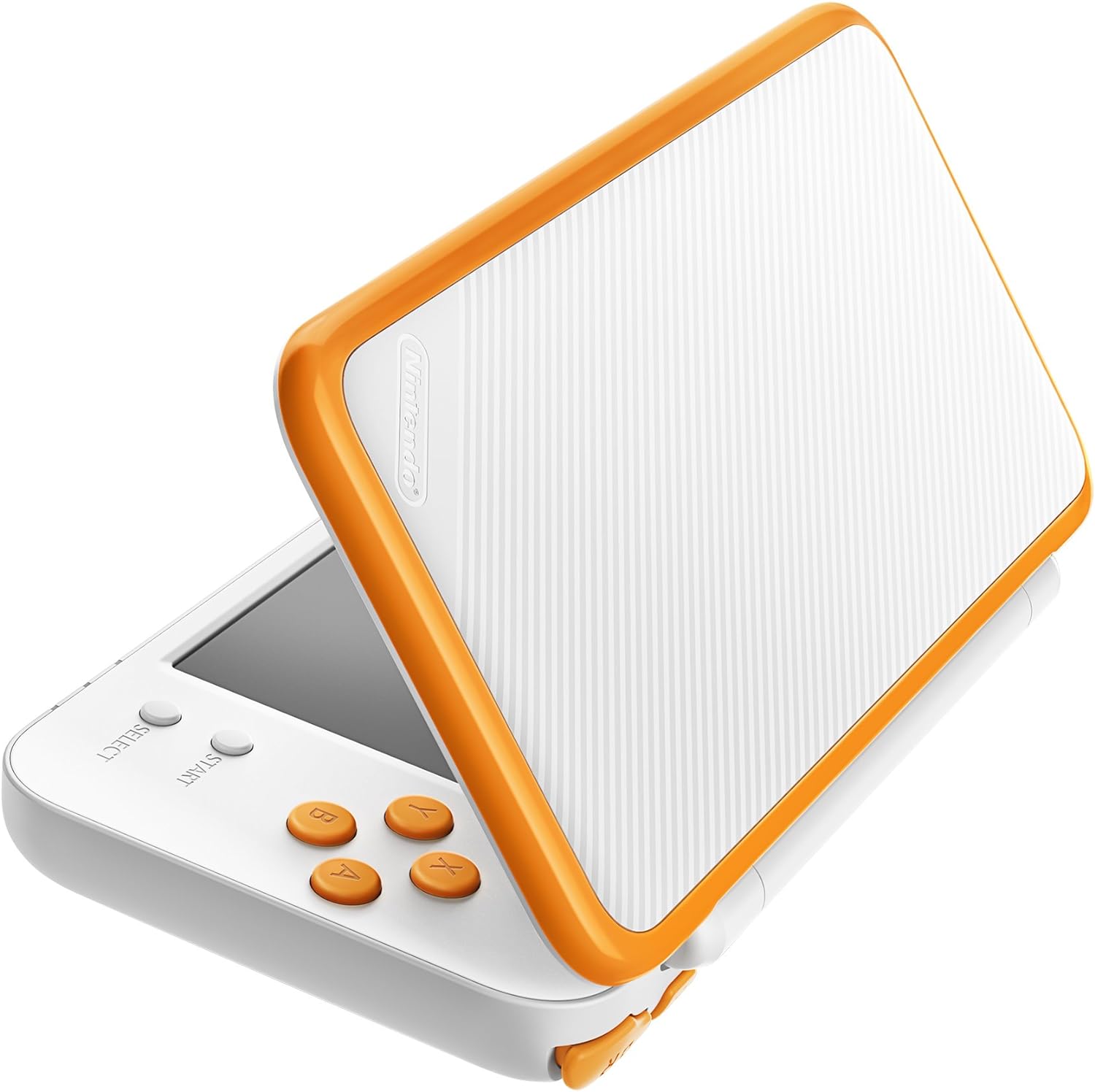 New Nintendo 2DS XL White & Orange Handheld Console