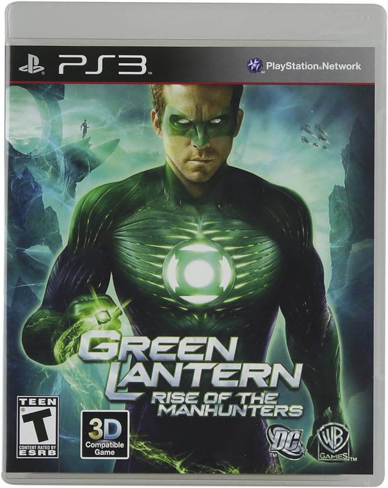 Green Lantern Rise of the Manhunters - Sony PlayStation 3 (PS3)