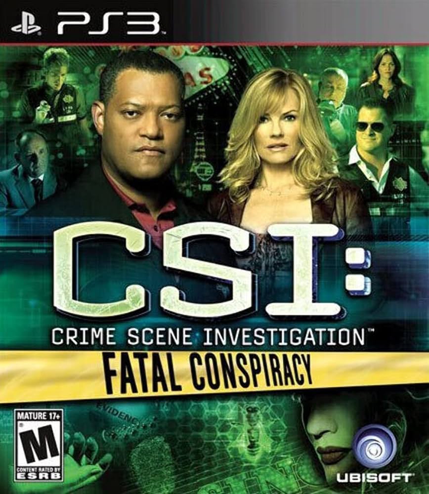 CSI Fatal Conspiracy - Sony PlayStation 3 (PS3)