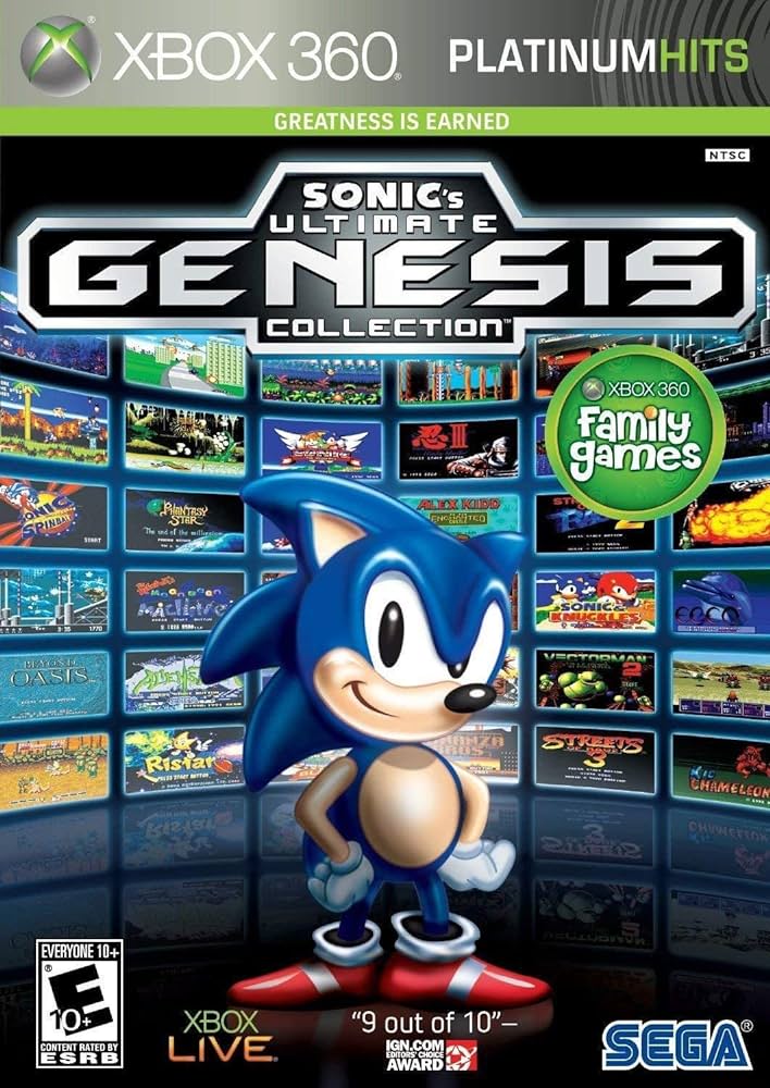 Sonic's Ultimate Genesis Collection - Microsoft Xbox 360