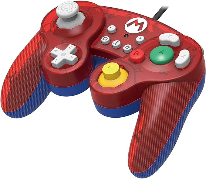 Nintendo Switch Battle Pad (Mario) GameCube-Style Controller by HORI