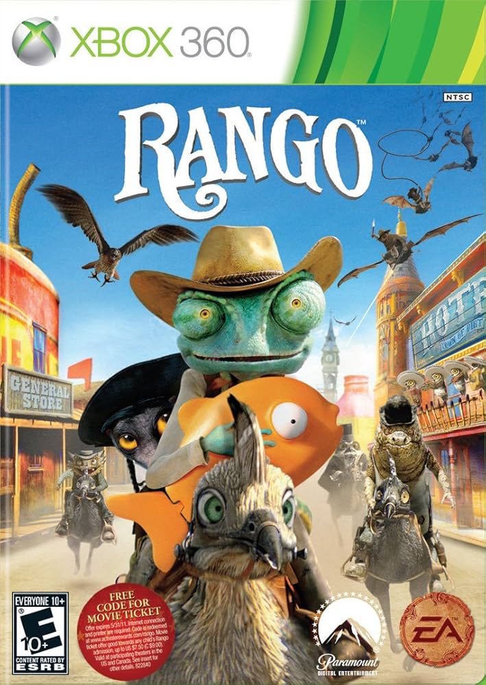 Rango The Video Game - Microsoft Xbox 360