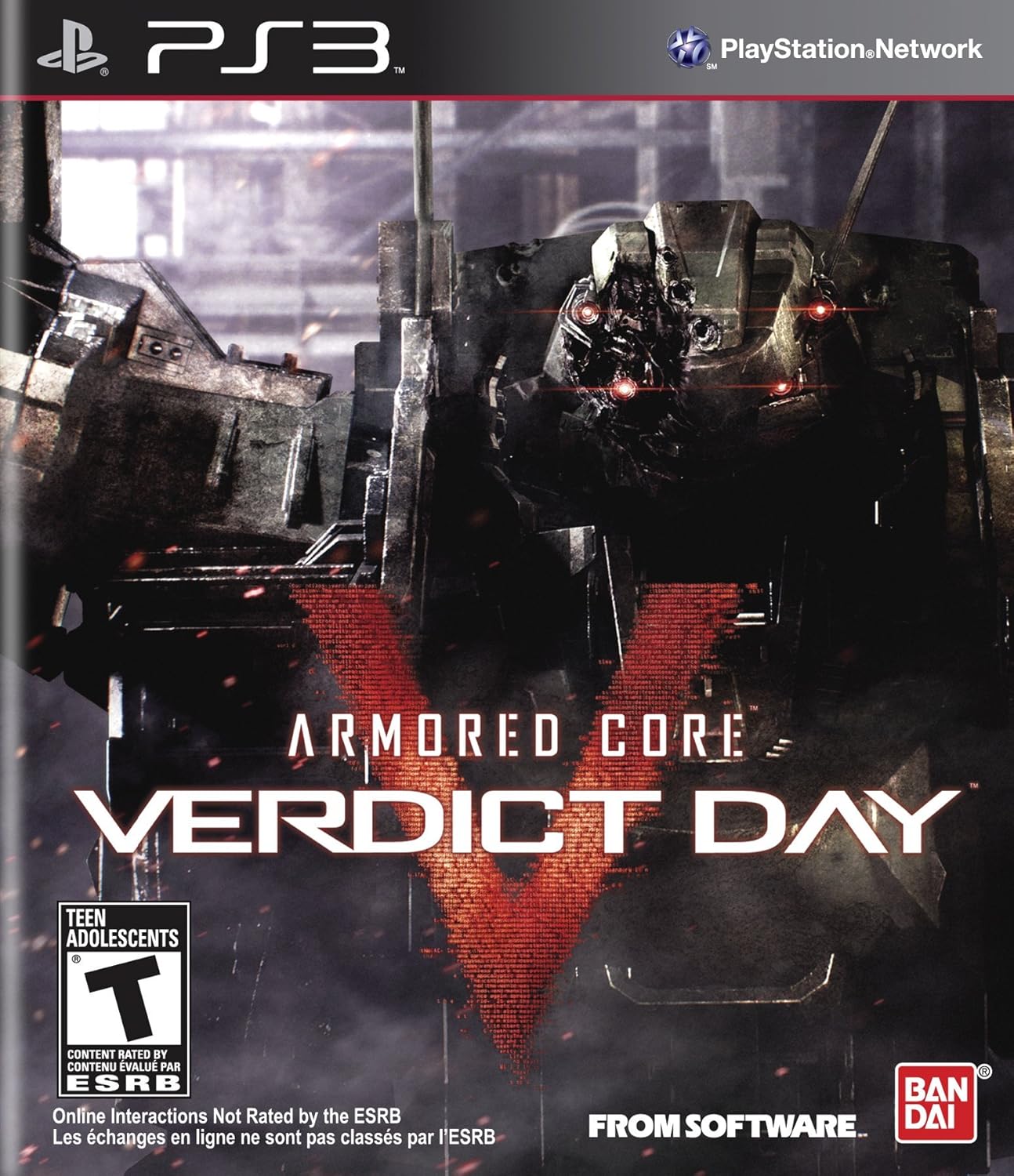 Armored Core Verdict Day - Sony PlayStation 3 (PS3)