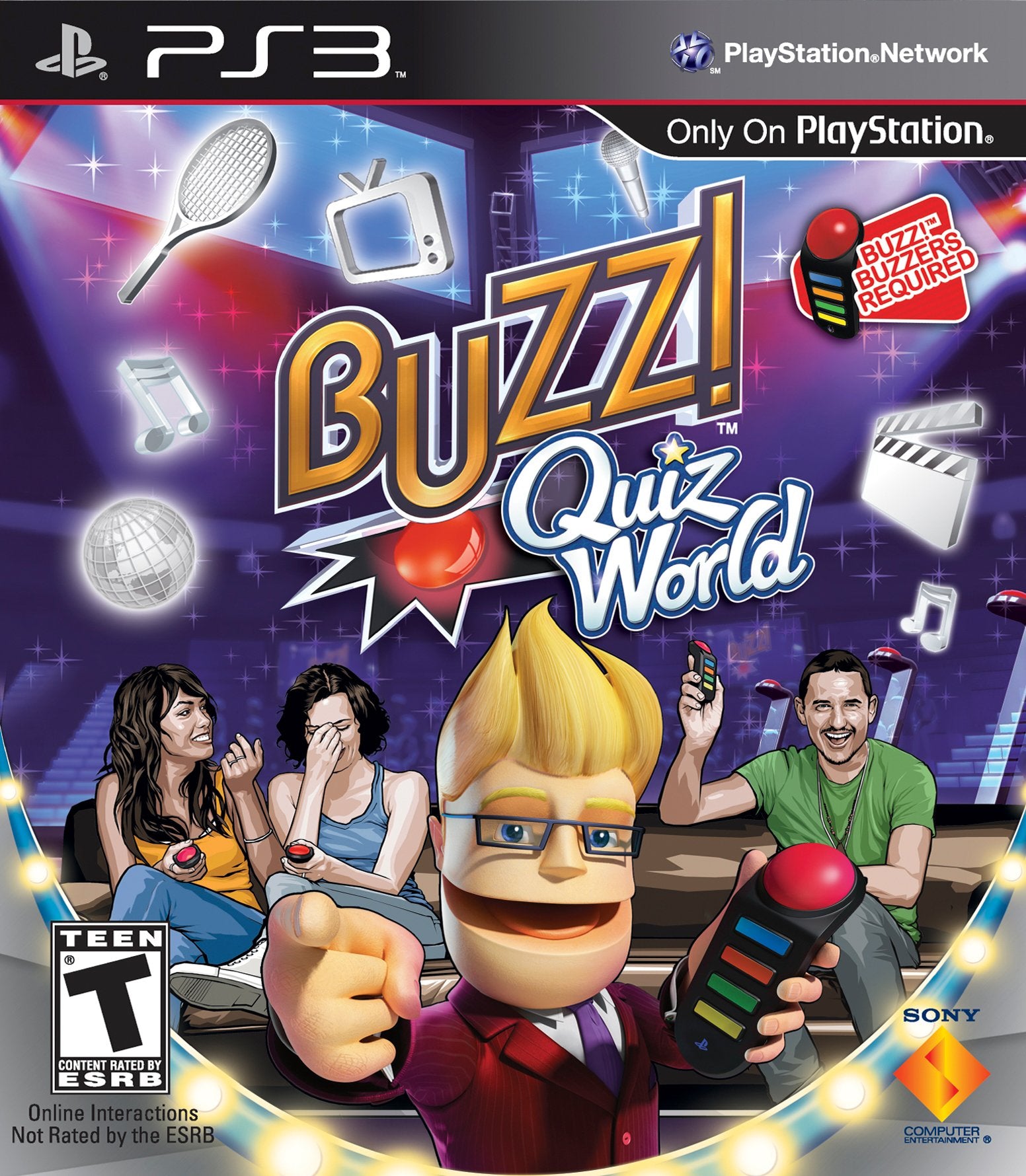 Buzz Quiz World - Sony PlayStation 3 (PS3)