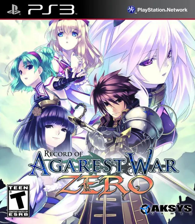 Record of Agarest War Zero - Sony PlayStation 3 (PS3)