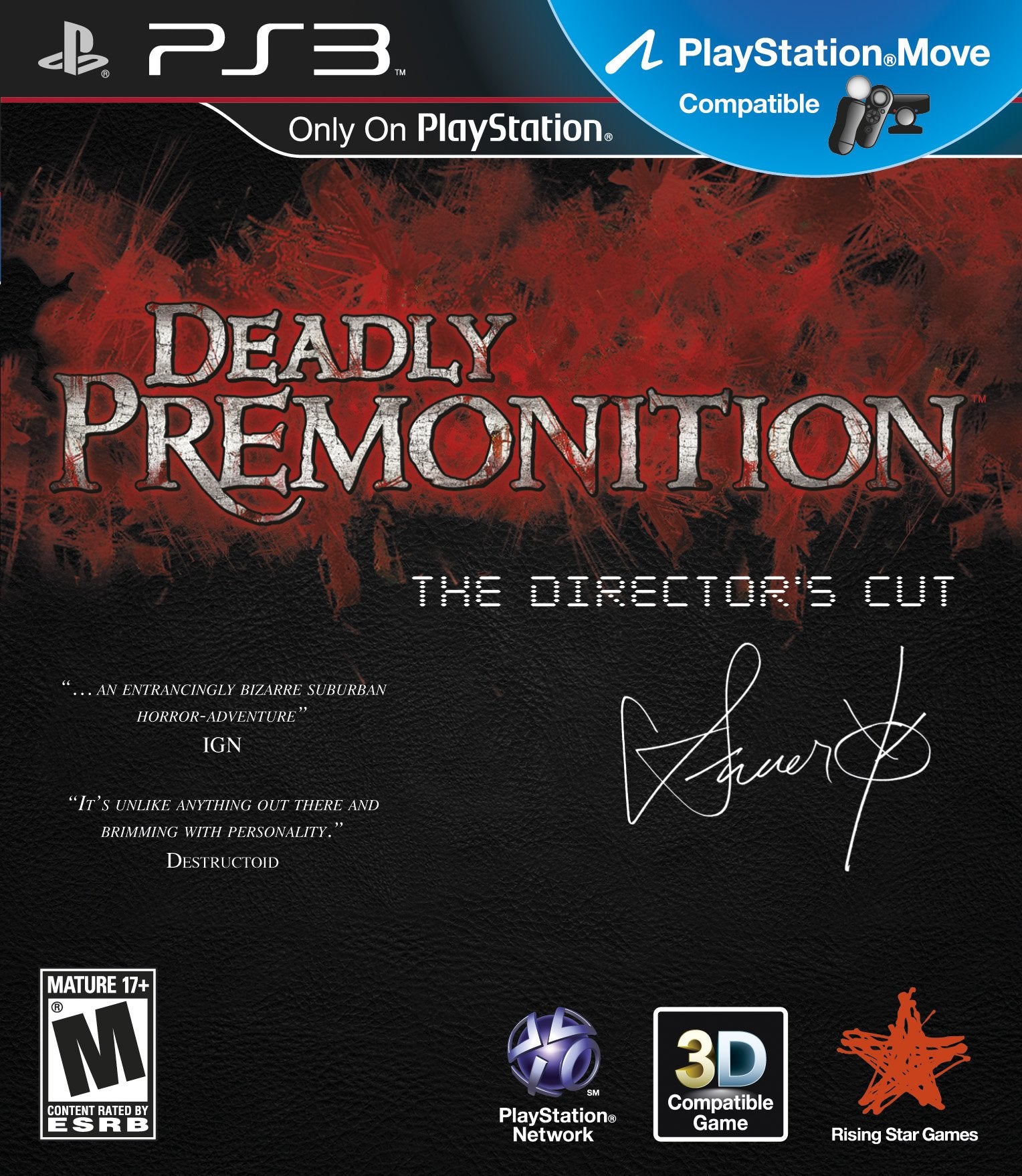 Deadly Premonition The Director's Cut - Sony PlayStation 3 (PS3)