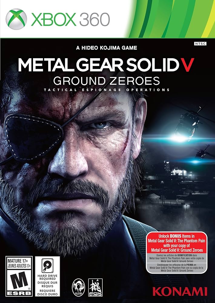 Metal Gear Solid V Ground Zeroes - Microsoft Xbox 360