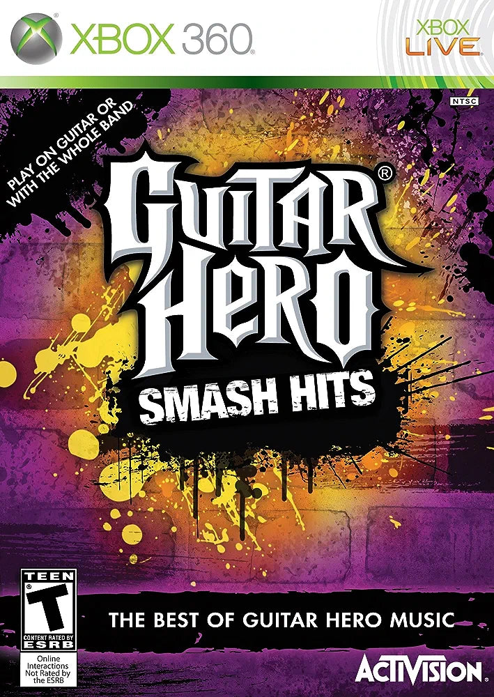 Guitar Hero Smash Hits - Microsoft Xbox 360