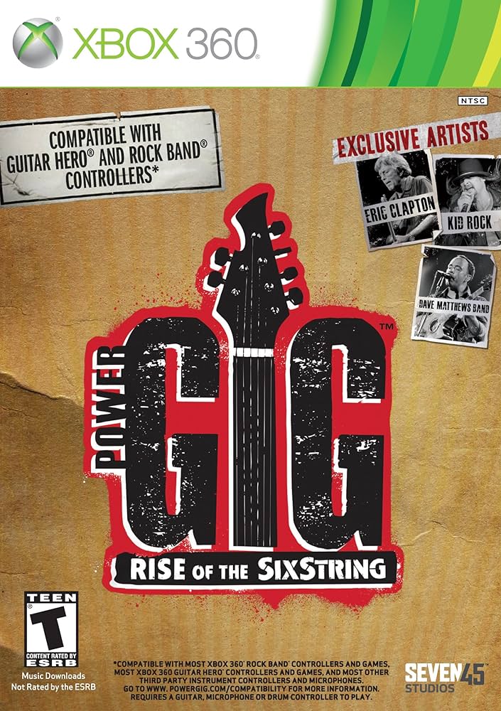 Power Gig Rise of the SixString - Microsoft Xbox 360