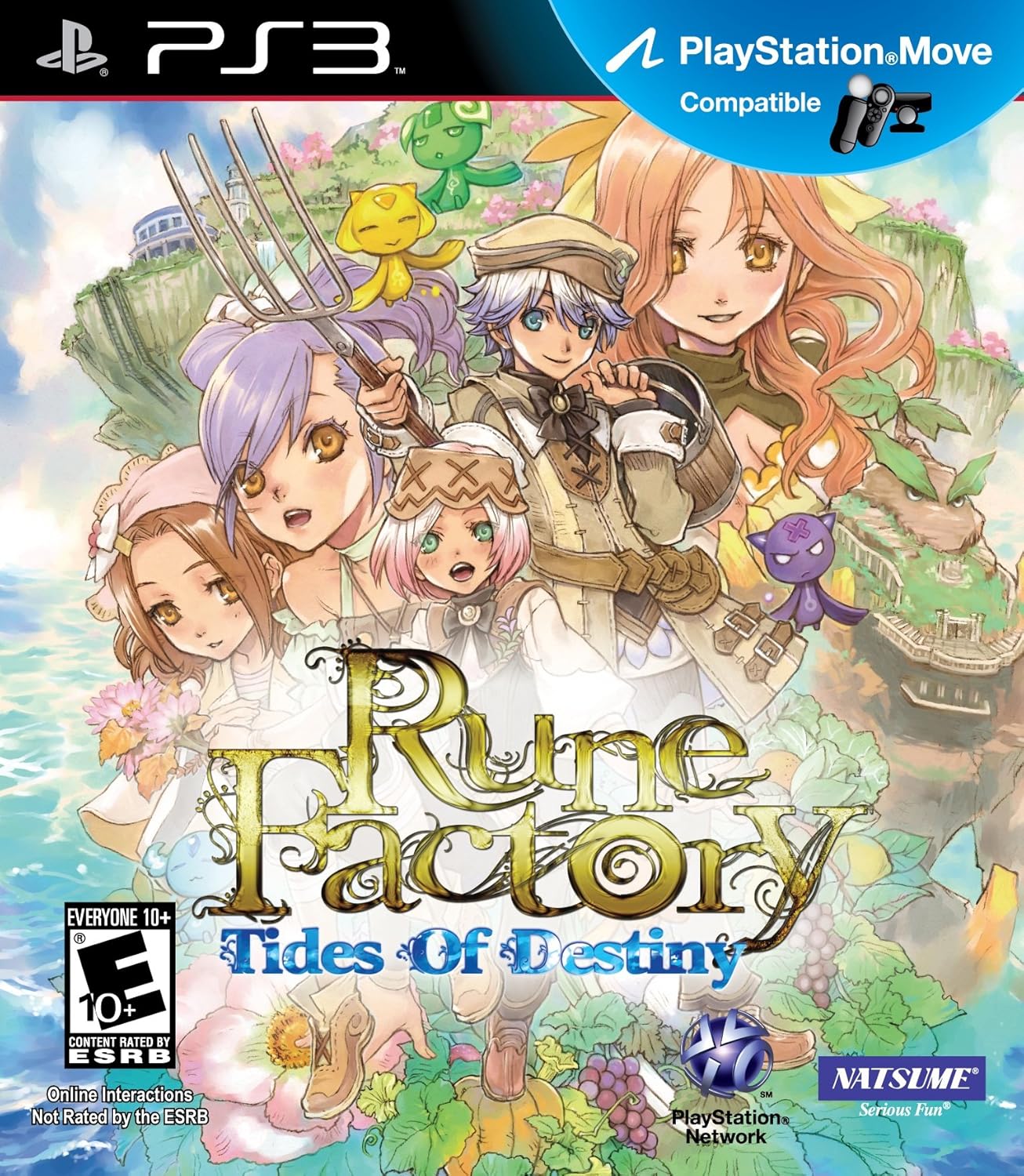 Rune Factory Tides of Destiny - Sony PlayStation 3 (PS3)