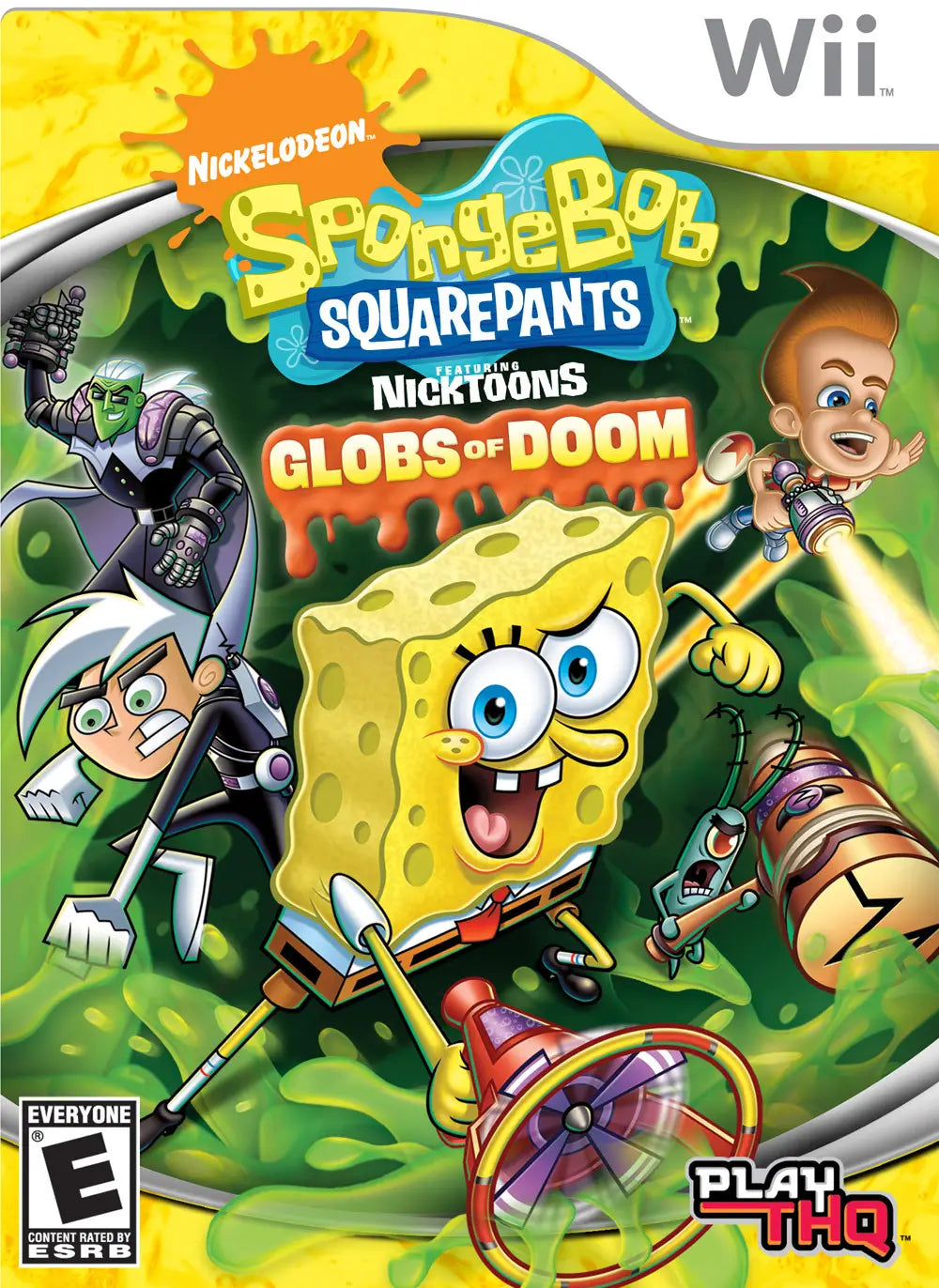 SpongeBob SquarePants Featuring Nicktoons Globs of Doom - Nintendo Wii