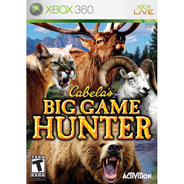 Cabela's Big Game Hunter - Microsoft Xbox 360